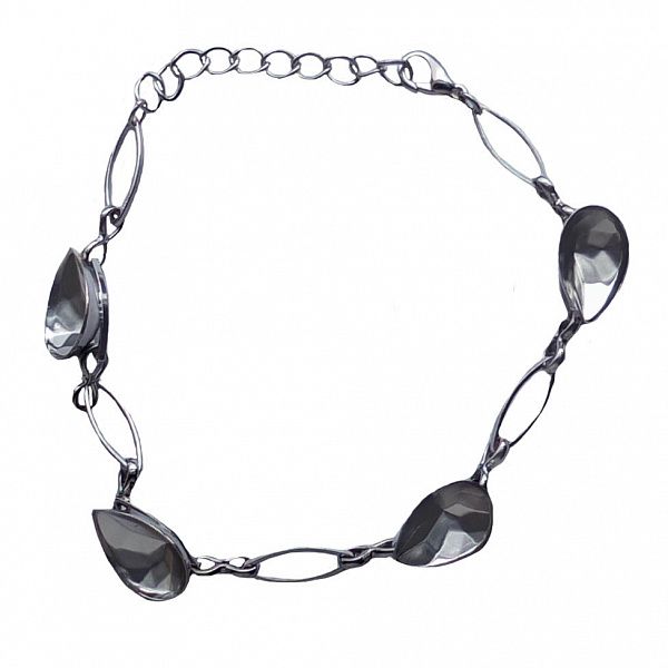 Основа под браслет 4320 14 мм родий SWK0329