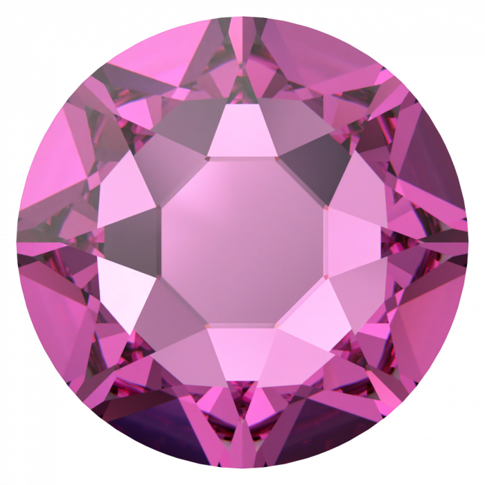 Стразы горячей фиксации 2078 ss 34 Dark Rose HF