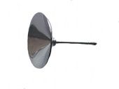 Основа под серьги-гвоздики 1122 14 мм родий SWK0410