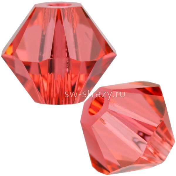Бусины 5328 4 mm Padparadscha