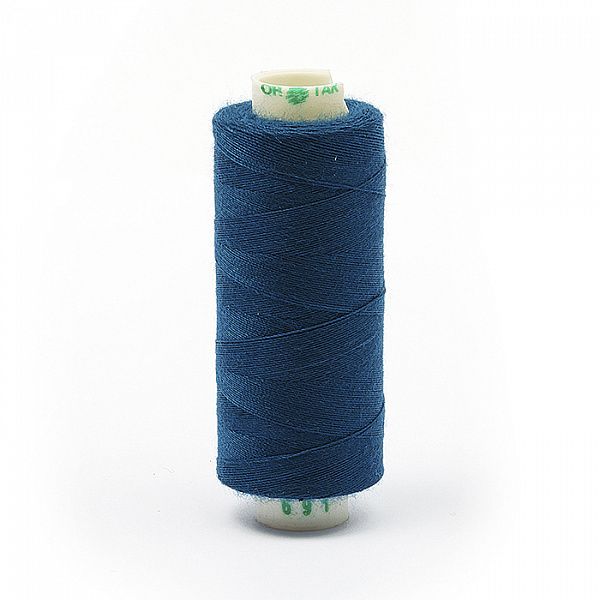 Нитки бытовые Dor Tak 40\2 цв. 691 бирюзовый  366м 100% п\э