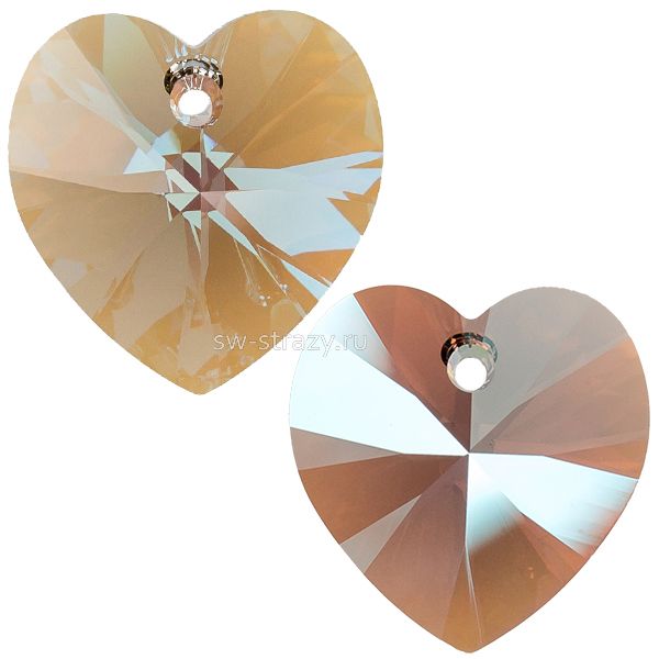 Кулоны 6228 18x17,5 mm Black Diamond Shimmer