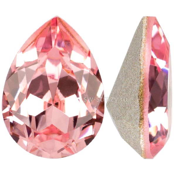 Кристаллы 4320 18x13 mm Light Rose