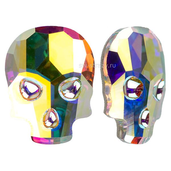 Стразы горячей фиксации 2856 10,0x7,5 mm Crystal AB HF