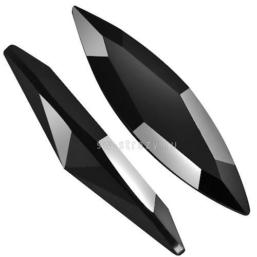 Кристаллы 4200 11x3mm Jet