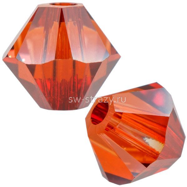 Бусины 5328 3 mm Crystal Red Magma
