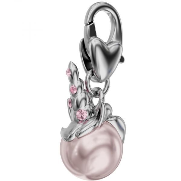 Кулоны 90004 22x8 mm Crystal Rosaline Pearl (001 294) 223 CLASP