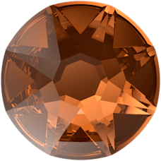 Стразы горячей фиксации 2078 ss 20 Smoked Amber HF