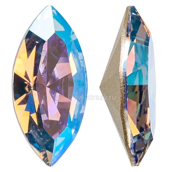 Кристаллы 4228 15x7 mm Light Sapphire Shimmer