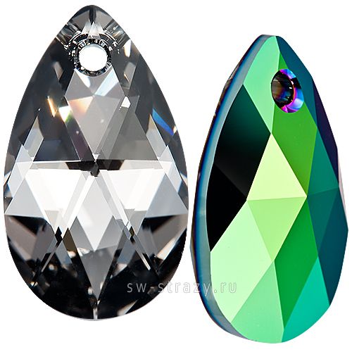 Кулоны 6106 22 mm Crystal Scarabaeus Green