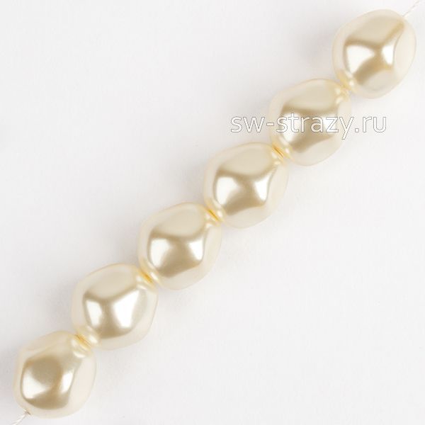 Жемчужины 5841 12 mm Crystal Cream Pearl