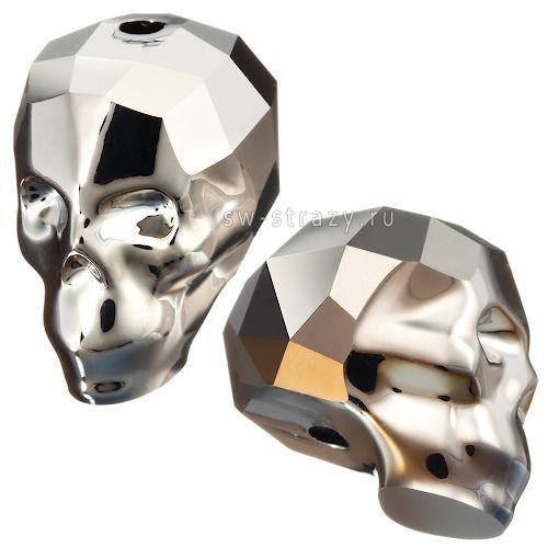 Бусины 5750 19 mm Crystal Metallic Light Gold2X