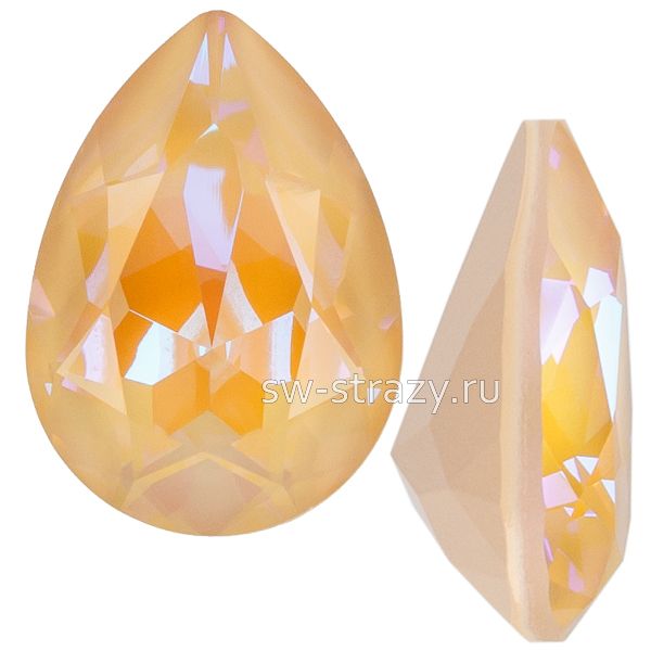 Кристаллы 4320 18x13 mm Crystal Ivory Cream Delite