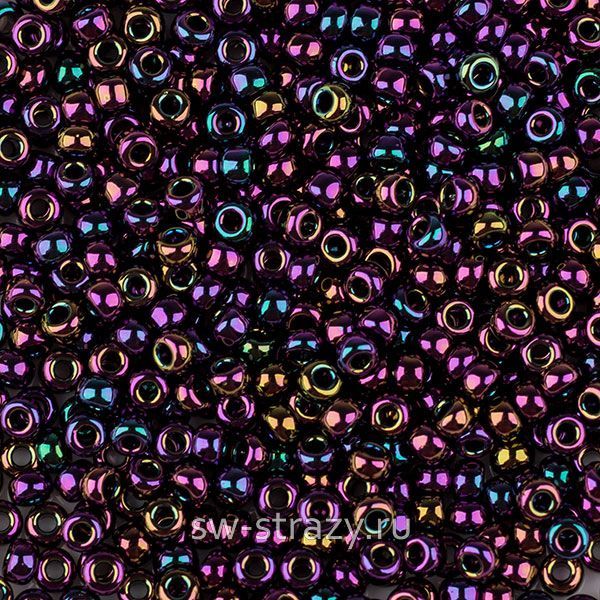 Seedbead Miyuki 11/0 454 Metallic Purple Iris